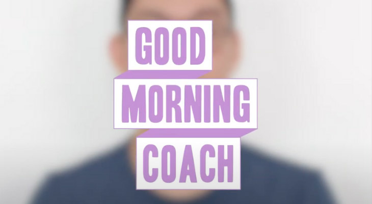 Miniature good morning coach