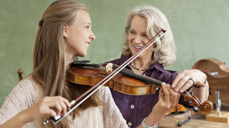 Cours particuliers de violon avec un professeur de musique Acadomia